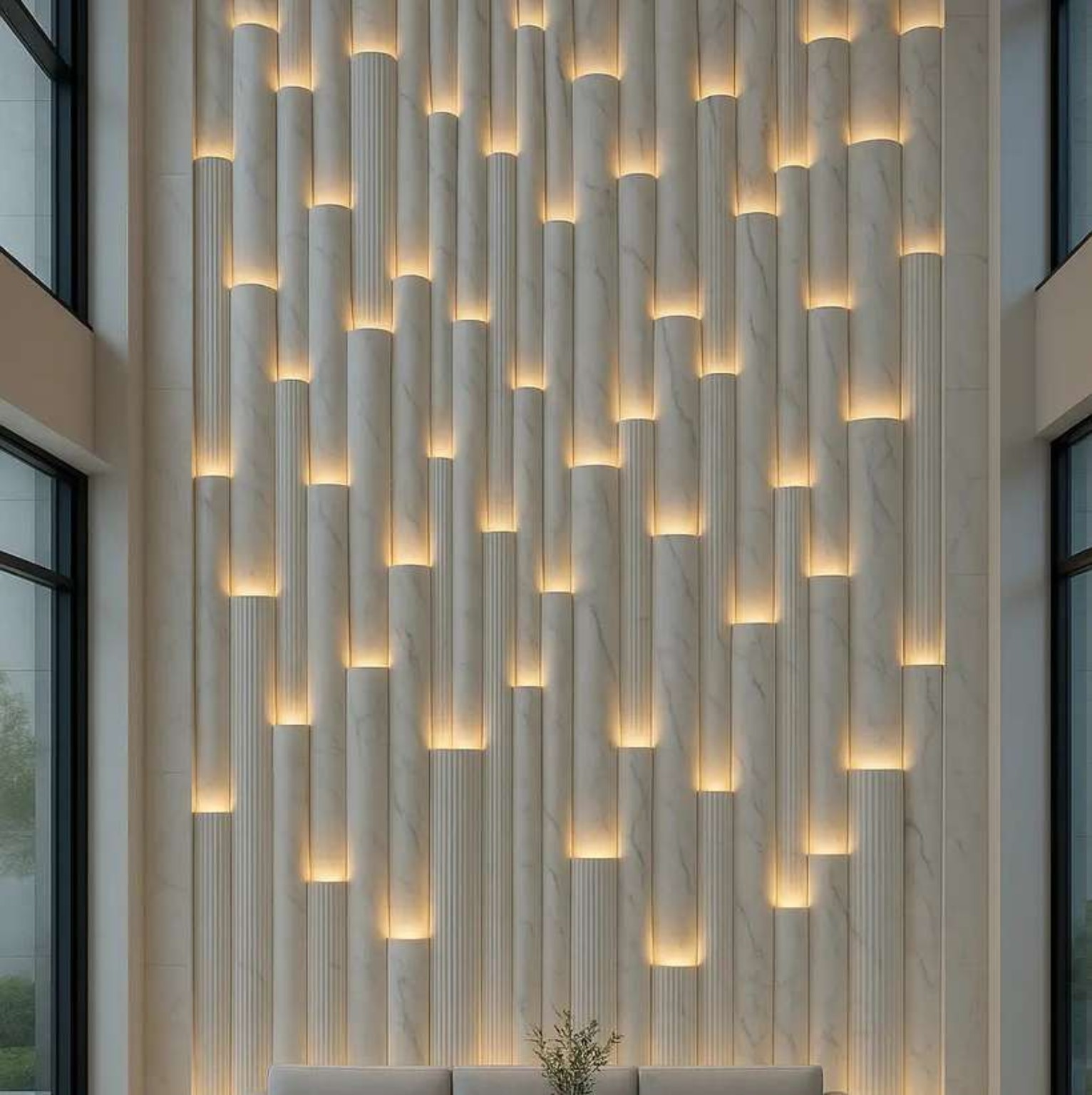 Architectural wall design